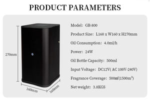 Felshare-Máquina nebulizadora de aire aromática Hvac para el hogar, hotel, espacio comercial, difusor de niebla grande, humidificador, Wifi, rociador de niebla - Product Image 3