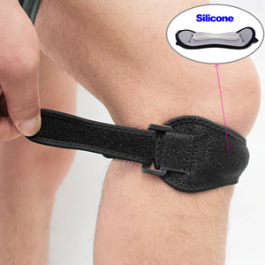 Rodillera ajustable de gel de sílice para rótula, correa de soporte para tendón, cinturón de soporte para <span class=keywords><strong>rodilla</strong></span> y alivio del dolor de rótula - Product Image 3