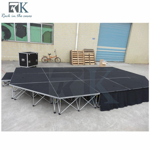 Outdoor Event Easy Install 4x4ft Mobile Concerts Stage Platform Folding Durable - Product Image 3