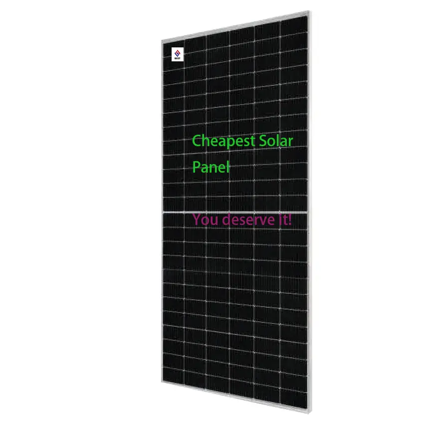 Jiangsu Best Mono Crystalline Photovoltaic Solar Panel Cheap Price BIPV Solar Power Project