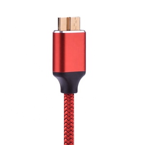 De Nylon trenzado de 2A <span class=keywords><strong>Usb</strong></span> 3,1 <span class=keywords><strong>tipo</strong></span>-C a <span class=keywords><strong>Micro</strong></span> <span class=keywords><strong>Usb</strong></span> <span class=keywords><strong>tipo</strong></span> <span class=keywords><strong>B</strong></span>, <span class=keywords><strong>Usb</strong></span> 3,0 Cable de carga para el teléfono inteligente - Product Image 2