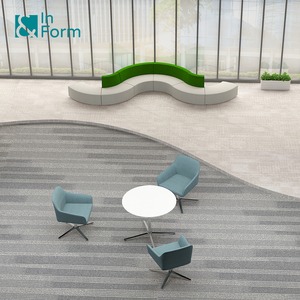 Office Business Negotiation Commercial Conference Meeting <strong>Coffe</strong> Tea <strong>Table</strong> 450/550/750mm Height Office <strong>Small</strong> Round <strong>Table</strong> - Product Image 2