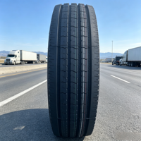 Pneu de camion à faible profil de roulement 255/70R22.5 de la meilleure marque, motif de pneu de remorque pour la maintenance et la livraison urbaine à Houston et à New York