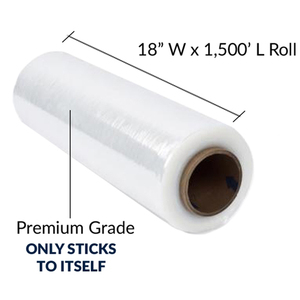 Pellicola Estensibile per Imballaggio Manuale, Larghezza 500mm, Lunghezza 450m, Rotolo Grande da 5kg, per Protezione Mobili - Product Image 6
