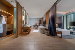 Set di Mobili per Camera da Letto di Lusso in Legno Massello per <span class=keywords><strong>Hotel</strong></span> a 5 Stelle - Product Image 5