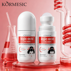 KORMESIC Marque Privée 50g Acide Kojique Collagène Éclaircissant Aisselles Roll-On Hydratant Longue Durée Déodorant Anti-transpirant - Product Image 1