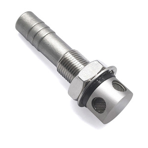 วาล์วระบายอากาศเจียซี มารีน 16 มม. สแตนเลสสตีล ช่องระบายอากาศตรงสำหรับถังน้ำมันและถังน้ำ - Product Image 1