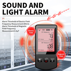 Phạm vi <span class=keywords><strong>0</strong></span> ~ 2000 v/m <span class=keywords><strong>0</strong></span> ~ 100μt kỹ thuật số EMF <span class=keywords><strong>Meter</strong></span> điện Trường <span class=keywords><strong>Meter</strong></span> từ trường <span class=keywords><strong>Meter</strong></span> điện từ bức xạ Tester - Product Image 4