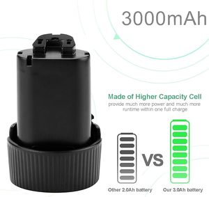 Lithium Ion <strong>Batteries</strong> 10.8V 12V Rechargeable <strong>Battery</strong> 2.0Ah Bl1013