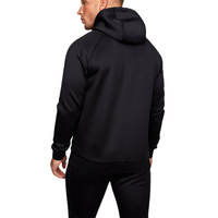 Ensemble de survêtement unisexe sur mesure avec logo personnalisé, fermeture éclair, surdimensionné, streetwear personnalisé, fermeture éclair noire extensible, ensembles de jogging pour hommes