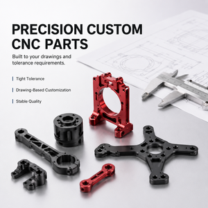 Custom CNC Machining Plastic Parts ABS Plastic CNC Parts <b>Drone</b> Plastic Parts CNC Machining Service - Product Image 2