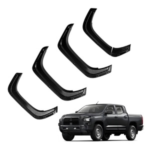 Accesorios para Automóviles Marca KQD, Molduras de Guardabarros Deportivas de Plástico ABS Negro, Juego de 4 Piezas para Mitsubishi Triton L200 2019 - Product Image 5