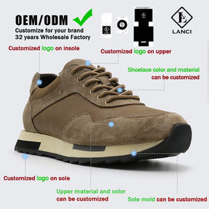Fabricante <span class=keywords><strong>de</strong></span> Calzado LANCI OEM, <span class=keywords><strong>Zapatos</strong></span> Deportivos para Hombre al por Mayor, Zapatillas con Logotipo Personalizado, Diseño <span class=keywords><strong>de</strong></span> Lujo, <span class=keywords><strong>Zapatos</strong></span> Deportivos para Caminar - Product Image 6