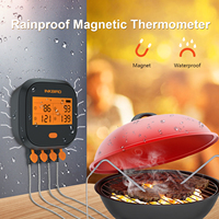Termometer daging nirkabel, Aksesori dapur makanan BBQ