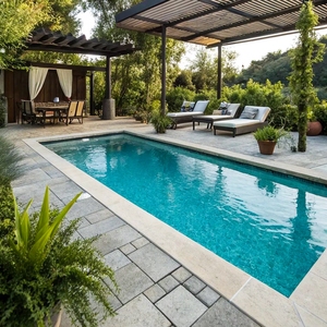 Gia đình lớn đa chức năng sợi thủy tinh đúc sẵn bể bơi dễ dàng lắp đặt bể bơi ngoài trời Spa - Product Image 5