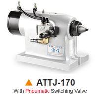 Vanne de commutation manuelle pneumatique série TJR ATJ(ATTJ)-125 pour table rotative 4ème axe de machine de fraisage CNC, garantie 1 an