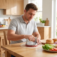 Presse à gril en acier inoxydable 304 robuste, outil de barbecue de qualité commerciale, presse à viande pour saisir et cuire, presse à steak