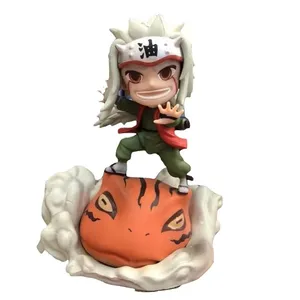 Wholesale Japanese Anime Cartoon Toy Popular Three Ninjas PVC Model Activity Figures Cute Tsunade Orochimaru Jiraiya Toys