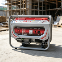 Générateur d'électricité portable à essence LDYR 3KW, 230V, pour la maison et la construction, avec câble rétractable, garantie 1 an
