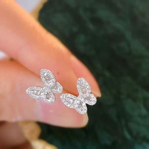 Pendientes de Mariposa con Diamantes de 0.26ct y Oro Puro de 18K Xinfly para Mujer - Product Image 3