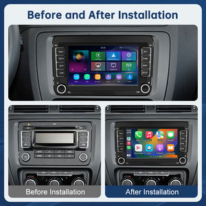 Autoradio 7 pouces Road Top avec Airplay, CarPlay, multimédia, stéréo audio, Android <span class=keywords><strong>Auto</strong></span>, écran Linux pour <span class=keywords><strong>Volkswagen</strong></span>, Seat, Skoda 2003-2015 - Product Image 2