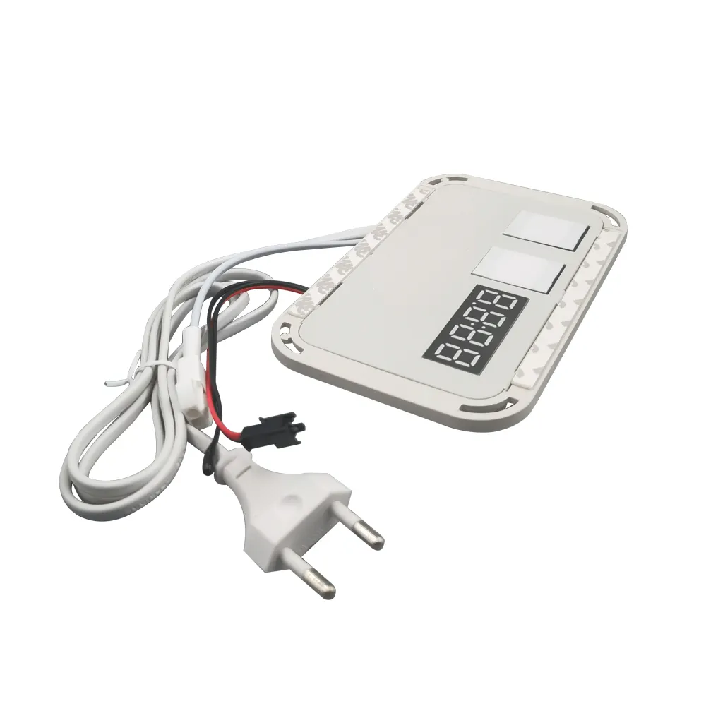 DC12V 1A Display temperatura tempo LED induttivo Touch Sensing Dimmer Smart Switch con Defoger alimentatore integrato
