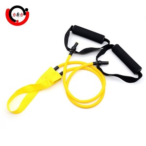 Banda de resistencia con fuerza de tracción, cuerda elástica portátil de fuerza media para ejercicio en casa, oficina y exteriores. - Product Image 2