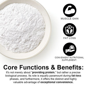 Poudre de protéines de lactosérum 21g Protéines végétales 8g Fibres prébiotiques <span class=keywords><strong>Sans</strong></span> <span class=keywords><strong>lactose</strong></span> <span class=keywords><strong>Sans</strong></span> <span class=keywords><strong>gluten</strong></span> <span class=keywords><strong>Sans</strong></span> sucre ajouté Non-OGM Adulte - Product Image 4