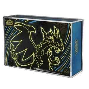 Оптовый прозрачный акриловый кейс <span class=keywords><strong>Mega</strong></span> Evolution Booster Box с защитой от УФ-излучения и сильным магнитом для хранения и демонстрации коллекций TCG - Product Image 1