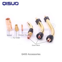 200/300/400A BND-Style CO2 Gaz-Blindé MIG Gun Set 5m Câble Flexible