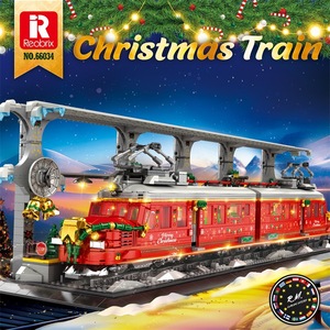 Reobrix Christmas Cars 66034 Plastic <b>Building</b> <b>Block</b> Set with 20 Pieces Educational Toy for Kids Ages 8-13 Years - Product Image 5