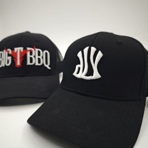 Casquette de baseball unisexe à 6 panneaux, structurée, effet vieilli, personnalisable avec logo brodé, en polyester/coton à pois, ajustable, style « Dad » - Product Image 3