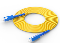 Puente de fibra óptica multimodo monomodo dúplex Simplex con conector SC