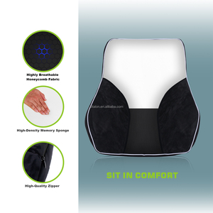 Ergonomic thắt lưng gối Bộ nhớ bọt Ghế đệm chỉnh hình trở lại hỗ trợ Ghế văn phòng xe chơi game ghế giảm đau - Product Image 6