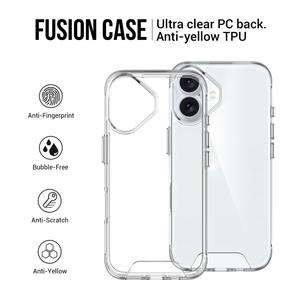 <span class=keywords><strong>Coque</strong></span> de téléphone antichoc transparente hybride en PC rigide et TPU avec boutons électroniques pour <span class=keywords><strong>iPhone</strong></span> 17 16 Pro Max 15 Pro 14 Plus 13 12 <span class=keywords><strong>11</strong></span> - Product Image 6