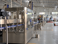 Ligne de production automatique d'eau en bouteille 5000BPH pour usine d'eau en bouteille PET