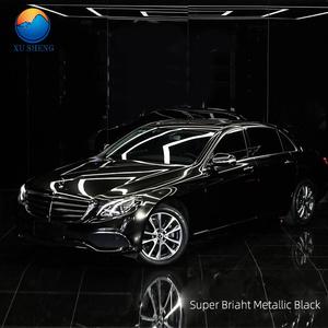 Film de Protection en vinyle pour voiture, emballage vinylique brillant Super Briaht métallique, noir, cristal - Product Image 1