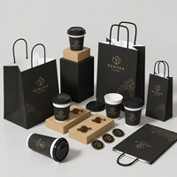Gobelets en papier écologiques jetables avec couvercles et manchons 12oz 16oz pour boissons chaudes, café, thé, biodégradables et recyclables