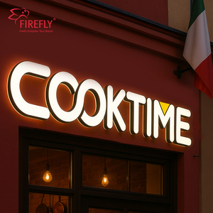 Tùy chỉnh ngoài trời thép không gỉ Backlit frontlit kênh chữ ký ánh sáng dẫn đăng ký bảng quảng cáo tường Logo signage - Product Image 1