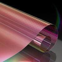 Film pour pare-brise de voiture Chameleon PET, couleur irisée changeante, blocage UV à 99%, isolation thermique, anti-explosion