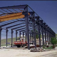 Estructura de acero ligera prefabricada de bajo costo de China, materiales de construcción prefabricados de metal industrial, taller de soldadura de almacén