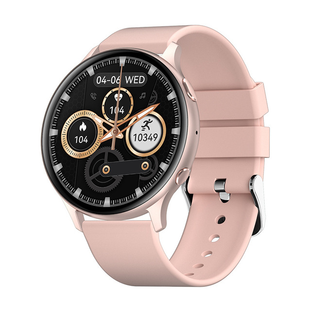 2025 New Arrivals Waterproof Heart Rate Smartwatch for Ladies BT Calling Touch Features Sport Gold Bracelet Fashion Smart