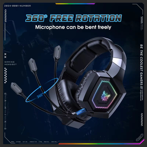 Audífonos para Juegos <span class=keywords><strong>ONIKUMA</strong></span> GT806 Trimodo (BT +2.4GHz +3.5mm), Calidad de Sonido HiFi, Controladores de 50mm, Batería de 1000mAh - Product Image 6