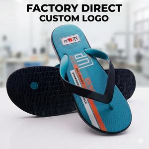 Nuevo Diseño de Moda, Chanclas Casuales para Hombre, Pantuflas Cómodas para Caminar, Logotipo de Marca Personalizado, Sandalias de Playa para Exteriores al por Mayor - Product Image 1
