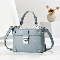 Sac à main femme exquis automne-hiver 2026, sac à main vert texturé de qualité supérieure, sac boîte tridimensionnel grande capacité