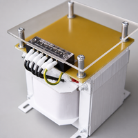 Transformateur abaisseur personnalisé monophasé 220V entrée/sortie, taille et matériau du noyau entièrement personnalisables