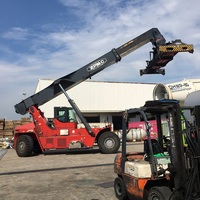 China andere gabelstapler ZPMC HRS4531S 45 tonnen licht Reach Stacker mit 61.5t Weight