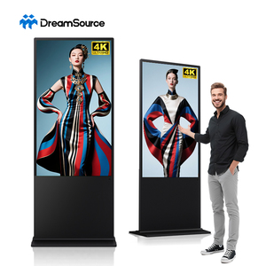 43 50 55 65 75 Inch 4K LCD Indoor Vertical Digital Kiosk Touch Screen Floor Standing <b>Signage</b> Advertising Display Board - Product Image 1