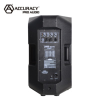 Enceintes professionnelles actives Accuracy Pro Audio CAU15ADA 500W RMS 2 voies en plastique 15 pouces