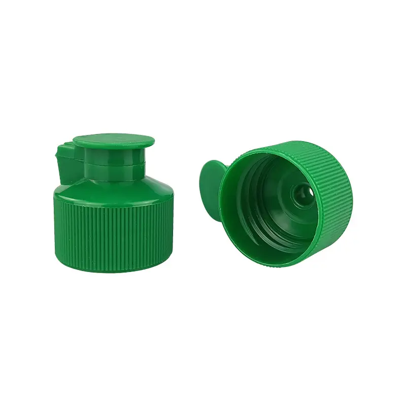 OEM Atacado Plástico Shampoo Capa Cosméticos Embalagem Tampa Detergente Flip Top Cap